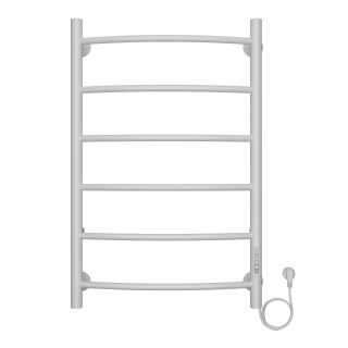 Полотенцесушитель электрический AZARIO VERONA AZ04858W 500/800 6 секций, диммер справа, белый